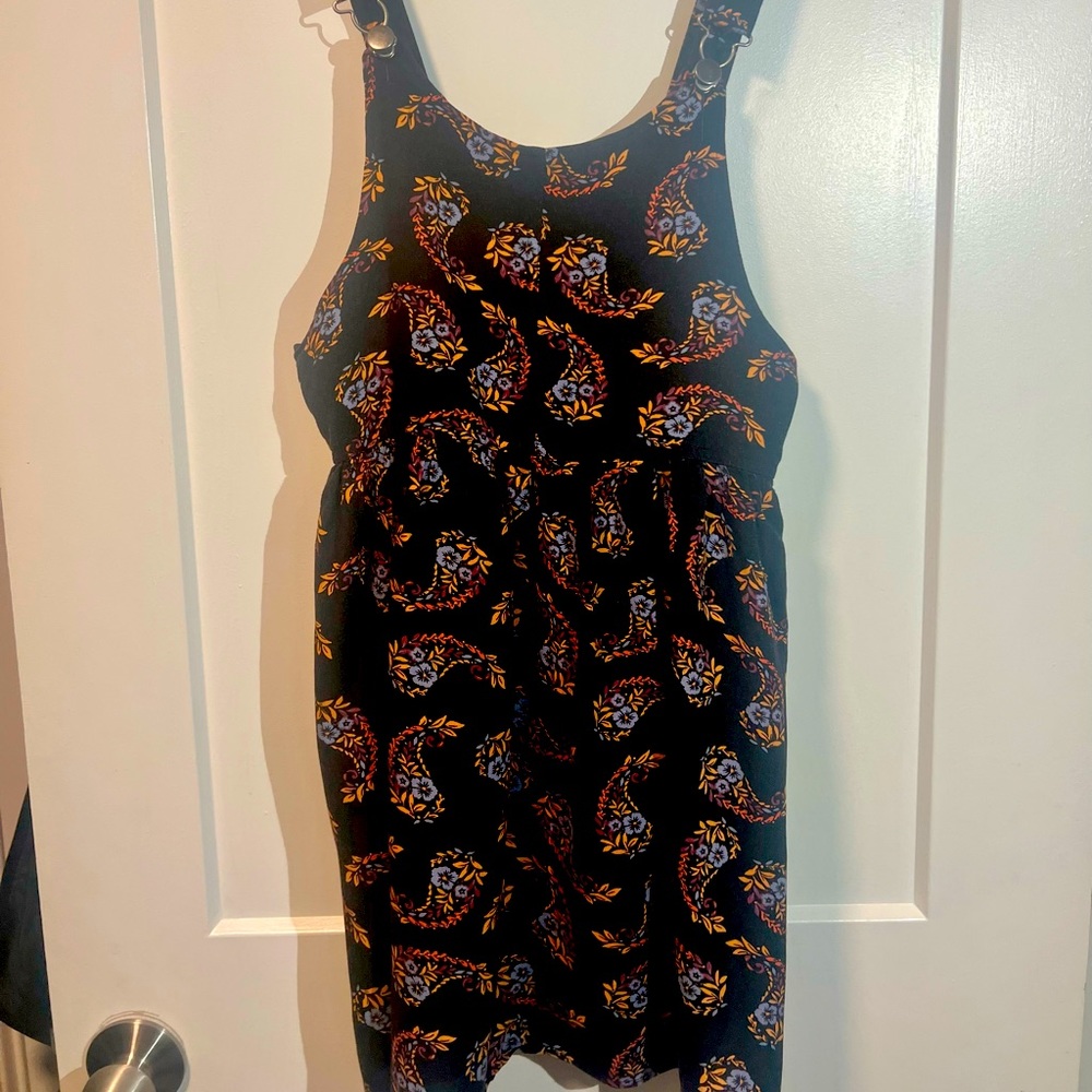 Boho fairy overall dress, medium